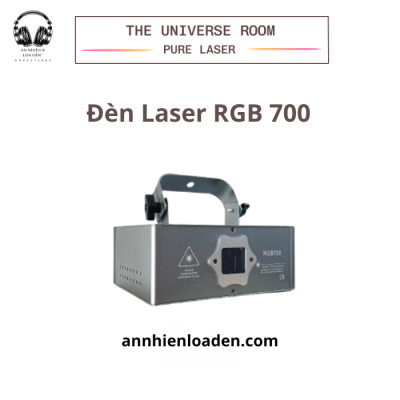 Đèn Laser RGB 700 Chiếu Hình Quét Tia 3D