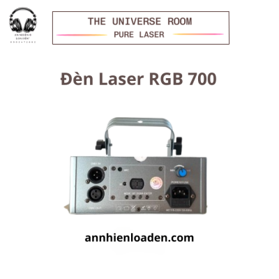Đèn Laser RGB 700 Chiếu Hình Quét Tia 3D