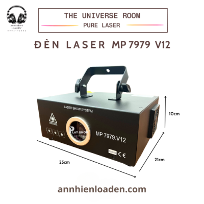Đèn Laser MP7979 V12 1600 Hiệu Ứng 3D